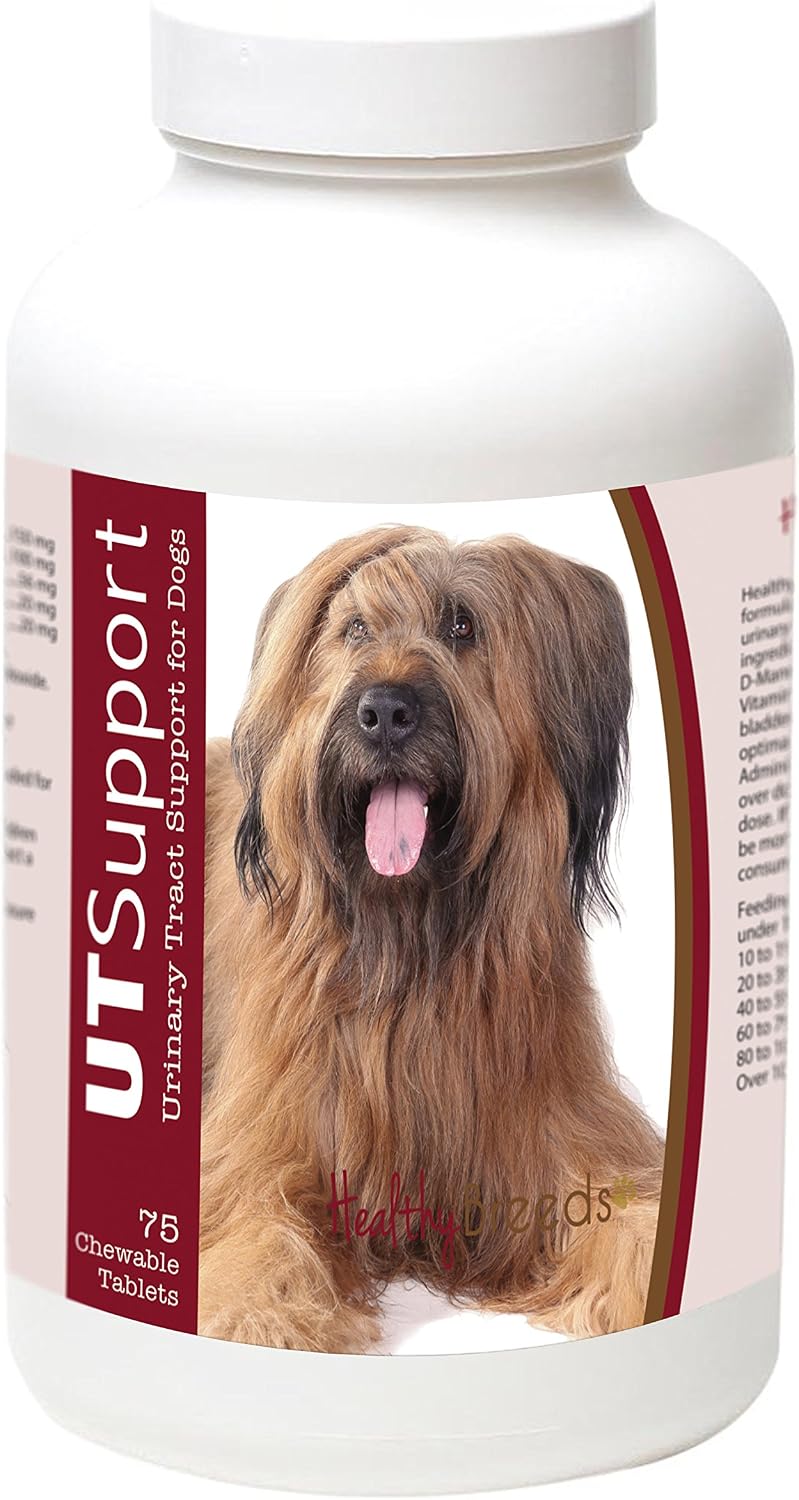 Healthy Breeds Briard Cranberry Chewables – Urinary Tract Support for Dogs, 75 Count - görsel 1