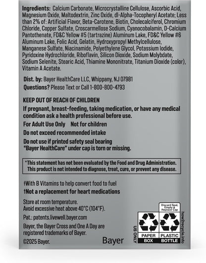 One A Day Multivitamin for Women 50 and Over Tablets
