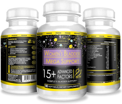Actif Women's Bladder Mega Support - 120 Capsules
