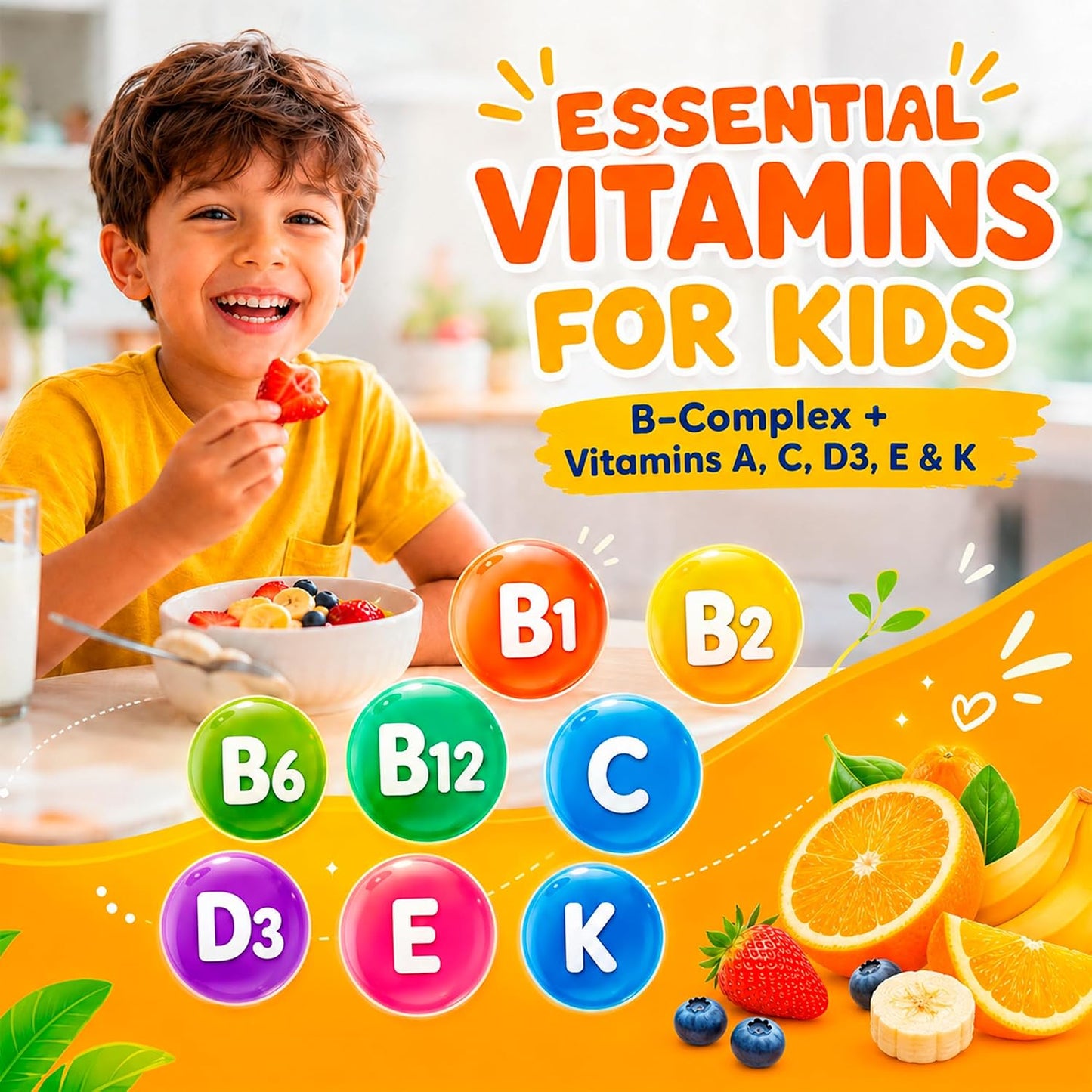 Neurobion Kids B Complex Liquid - Effective Multivitamin for Children - 250 ml - görsel 5