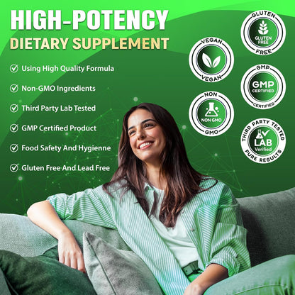 Cadane Citrus Bergamot Supplement | Heart & Immune System | Vegan, Non-GM – 120 Capsules – 40-Day Supply – Image 7