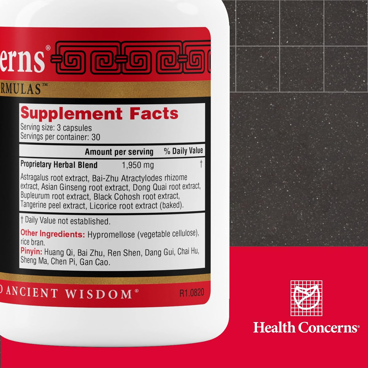Health Concerns Raise Qi – Bu Zhong Yi Qi Wan – 90 Capsules - görsel 2