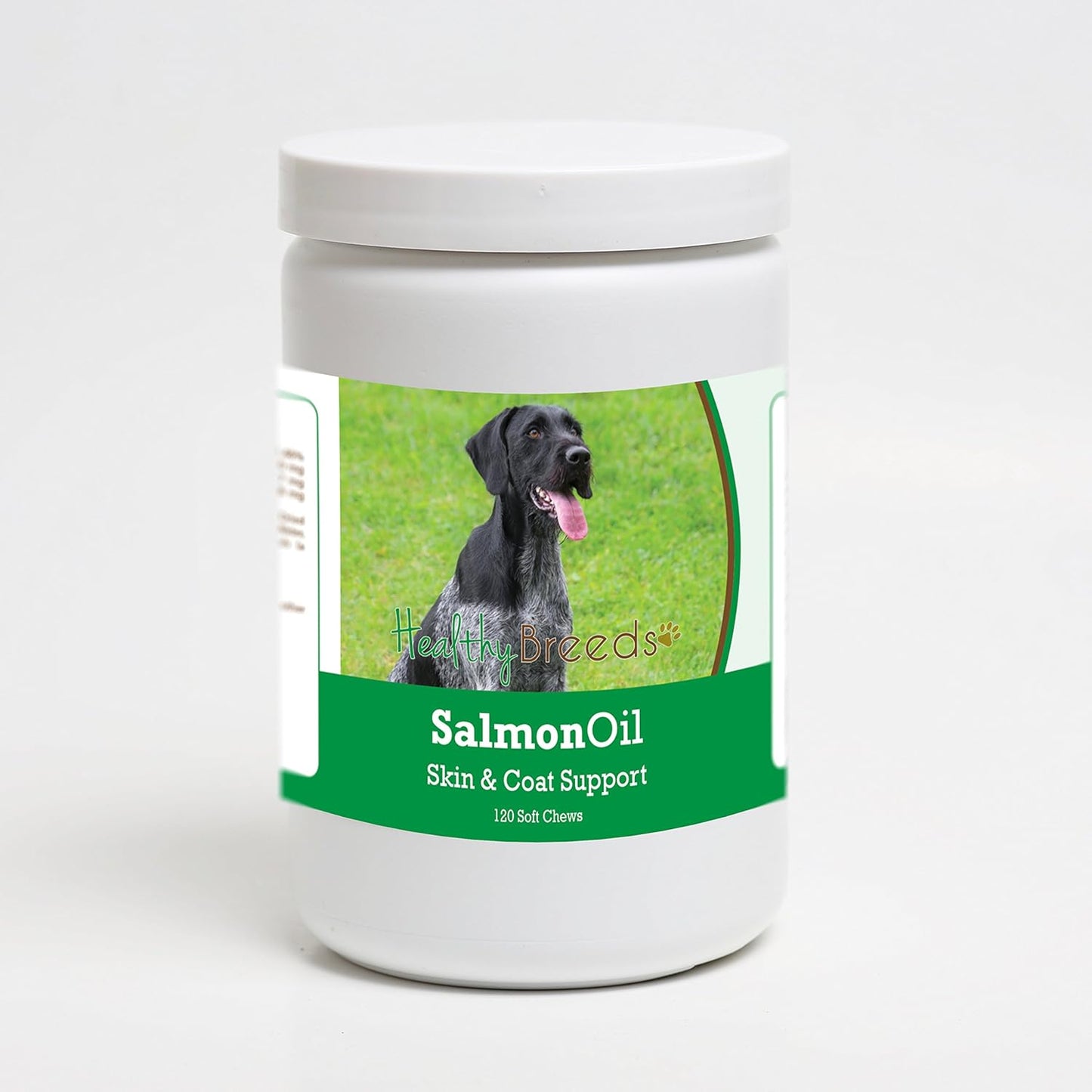 Healthy Breeds German Wirehaired Pointer Salmon Oil Soft Chews 120 Count - görsel 1