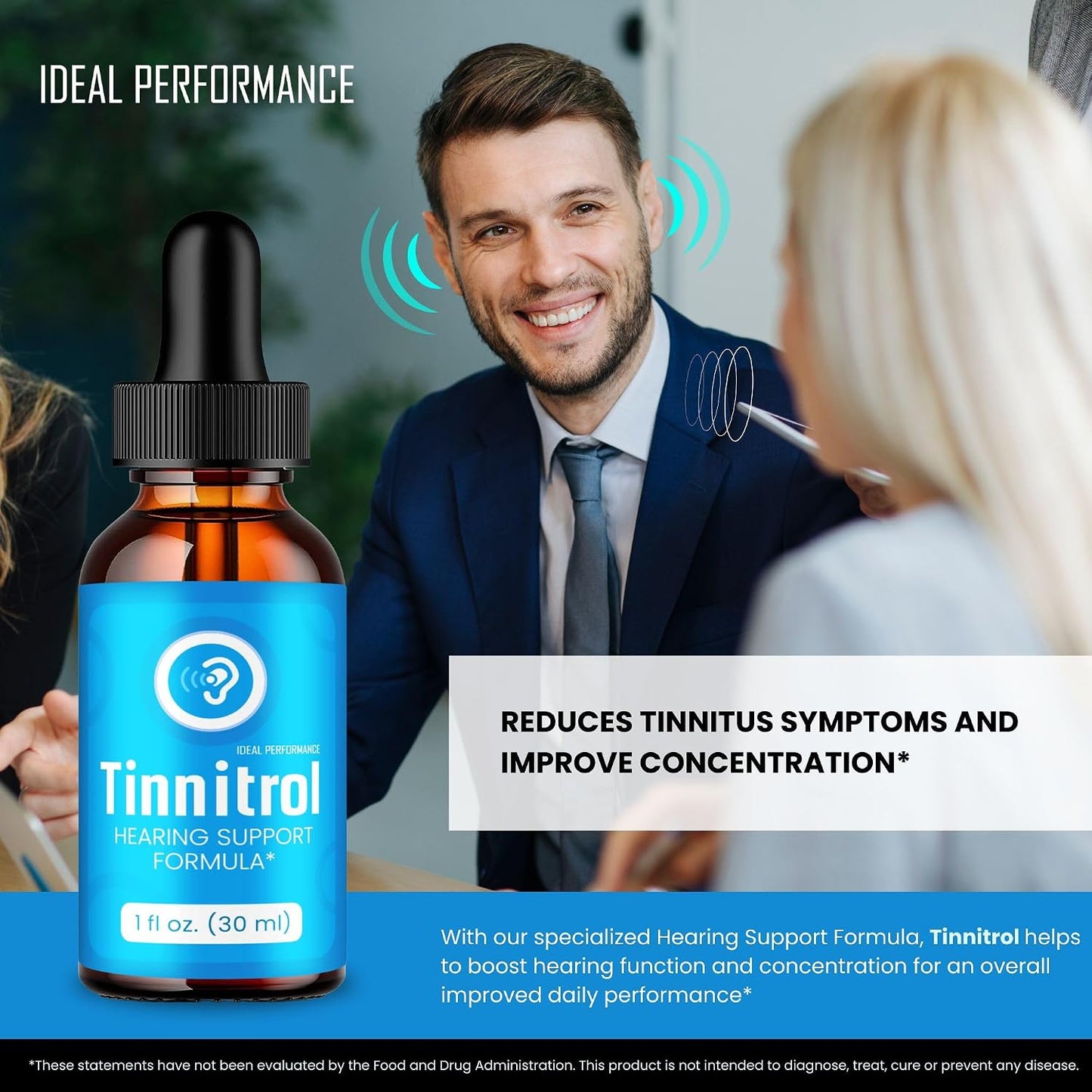Tinnitrol Tinnitus Drops (3 Pack) – Advanced Ear Health Support Supplement - görsel 6