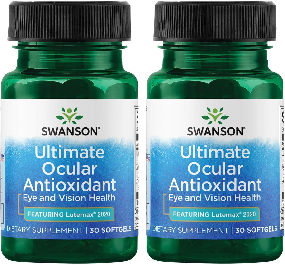 Swanson Ultra Ocular Antioxidant - Featuring Lutemax 2020 30 Softgels (Pack of 2) - görsel 1