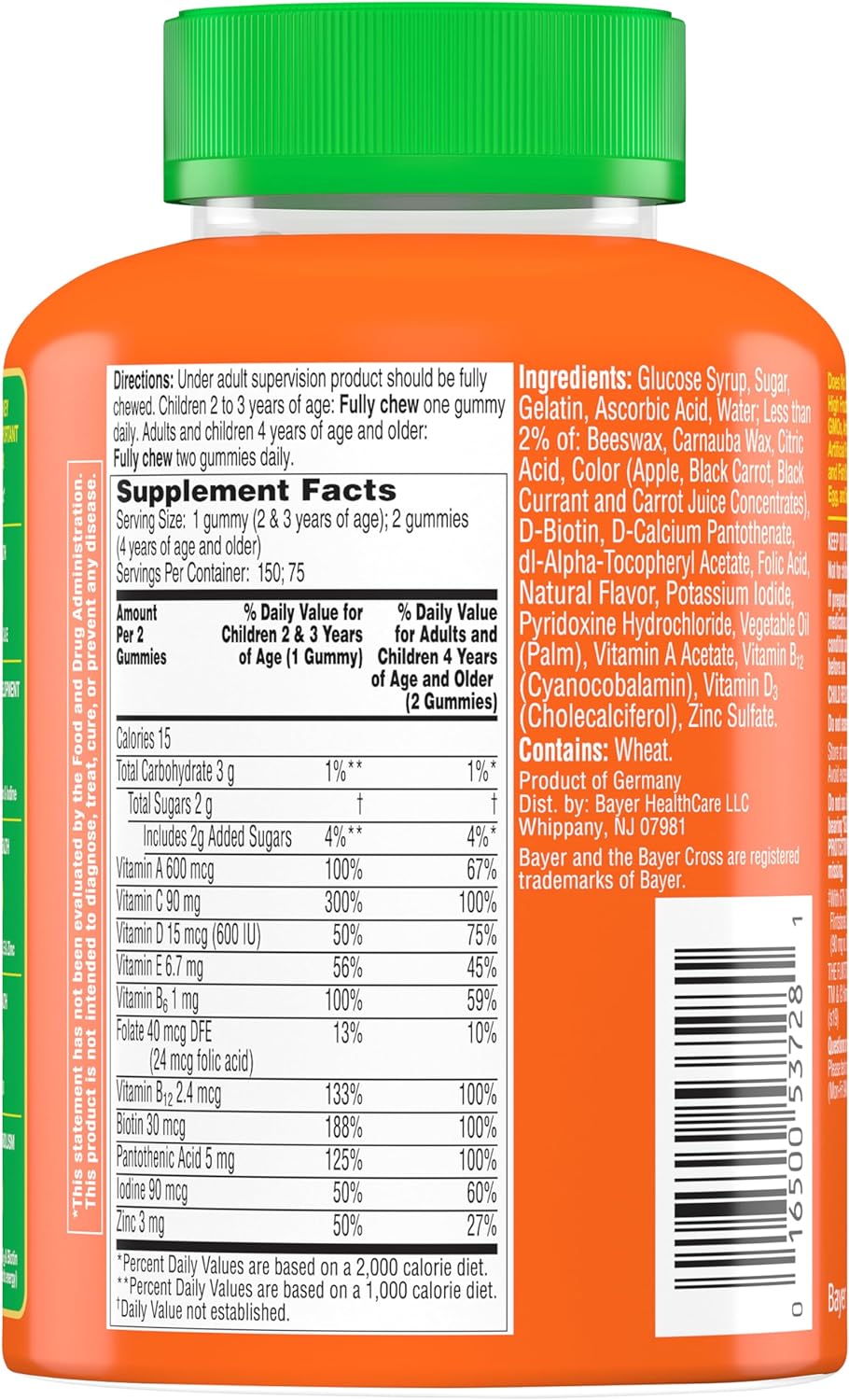 Flintstones Gummies Kids Multivitamin with Immune Support, 150 Gummies - görsel 9