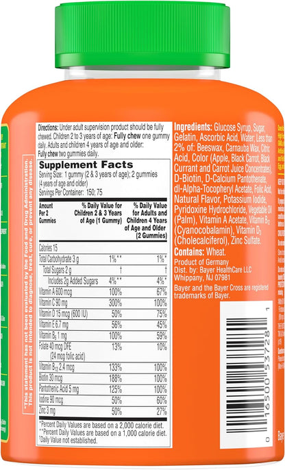 Flintstones Gummies Kids Multivitamin with Immune Support, 150 Gummies