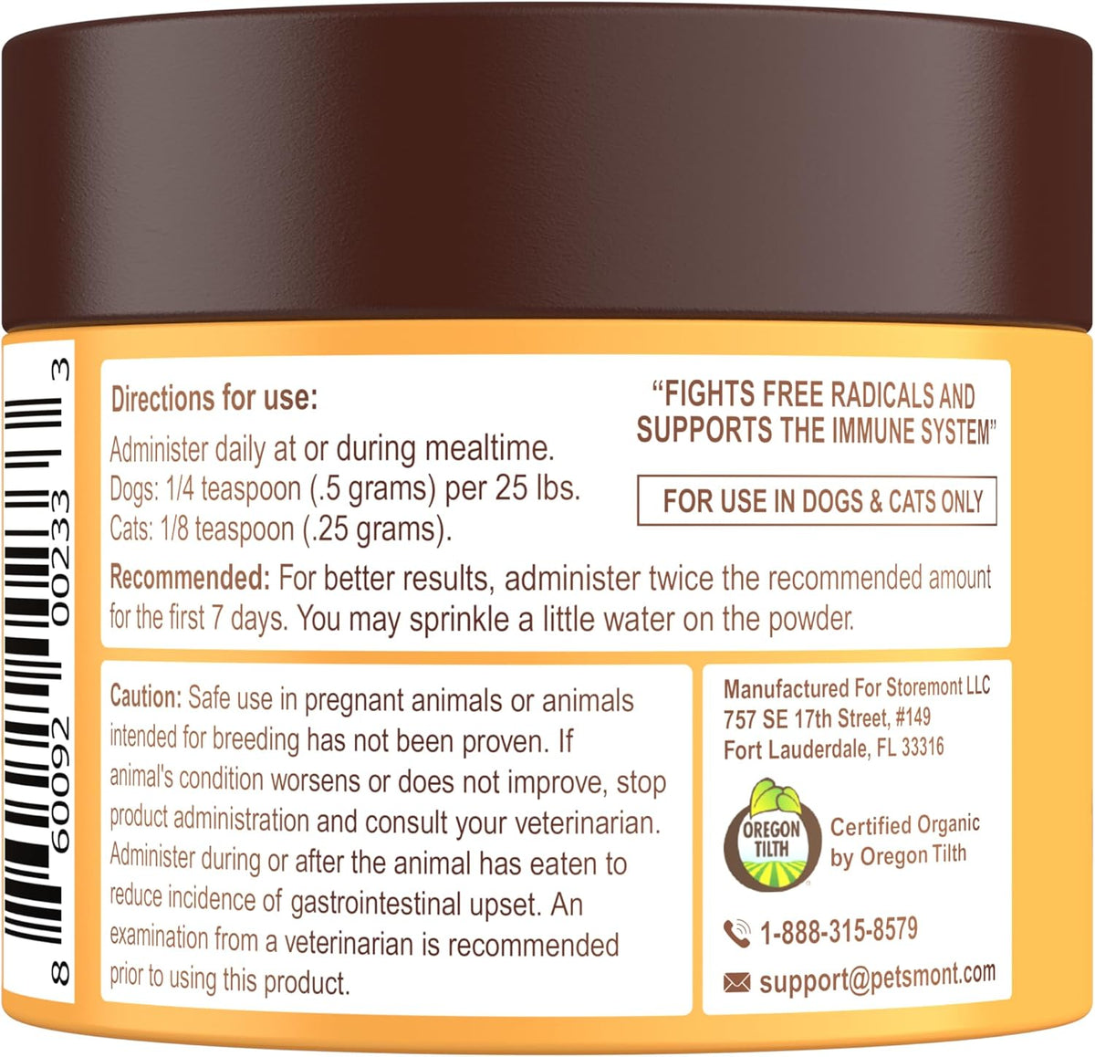 Petsmont Buddy Guard Organic Mushroom Blend for Dogs and Cats - görsel 9