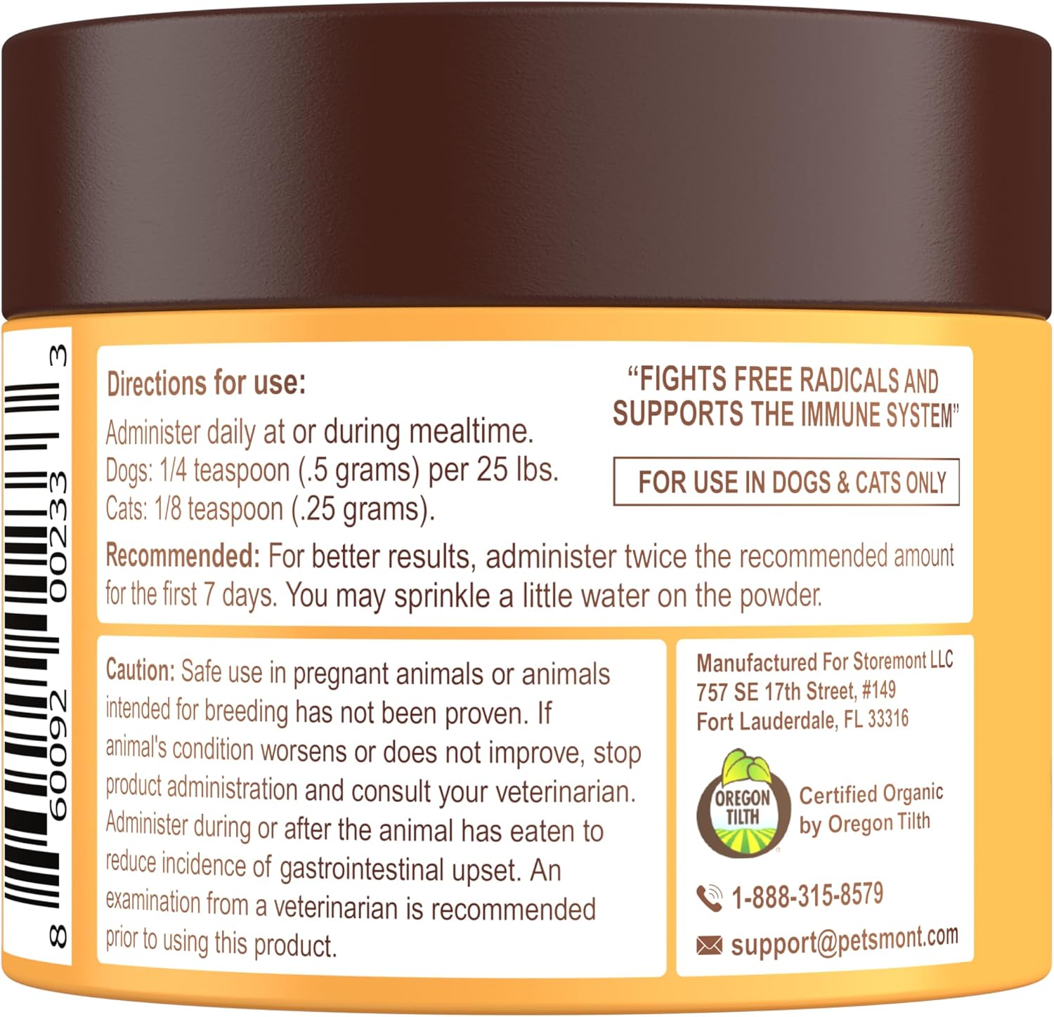 Petsmont Buddy Guard Organic Mushroom Blend for Dogs and Cats - görsel 9