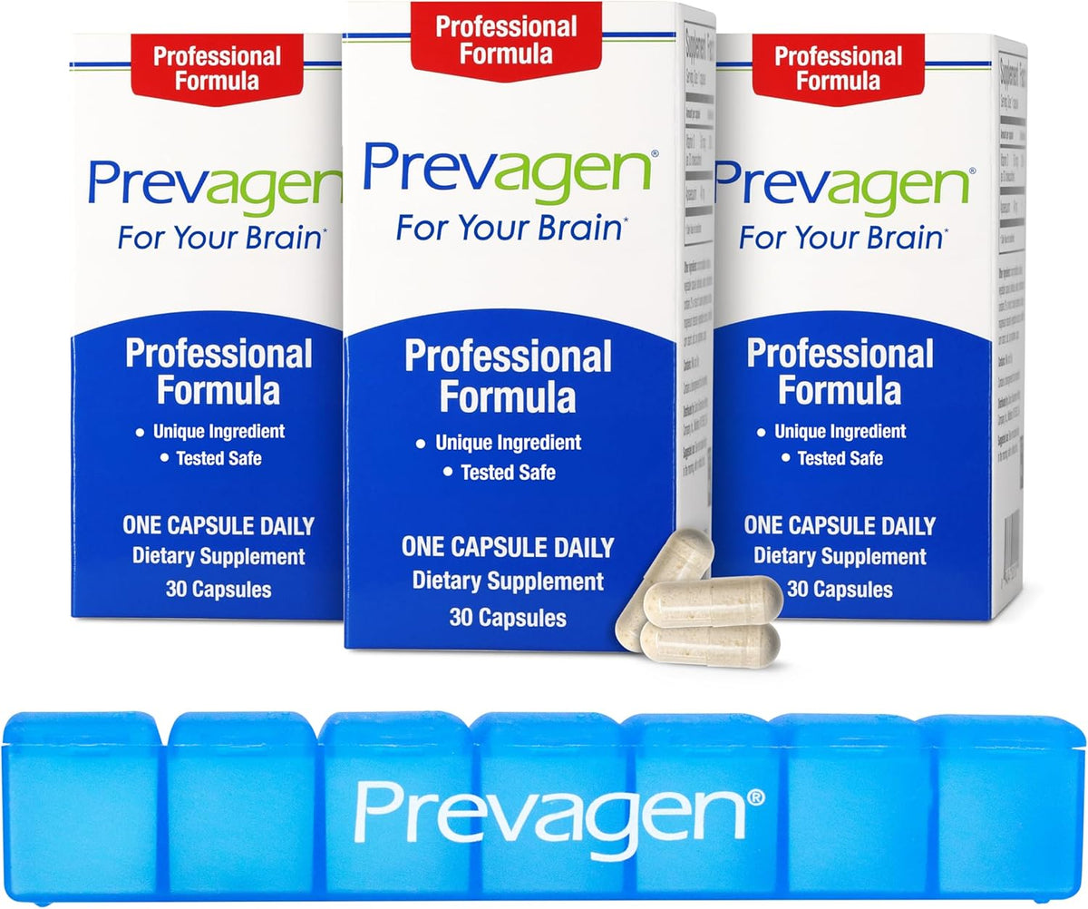 Prevagen Professional Formula - 90 Capsules (3 Month Supply) with Apoaequorin 40mg + Vitamin D3 - görsel 1