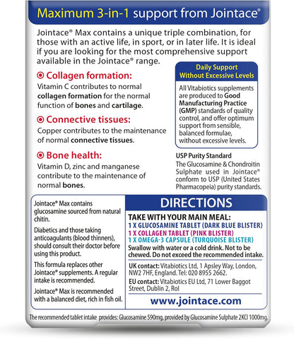 Vitabiotics Jointace Max Tablets - 84 Tablets