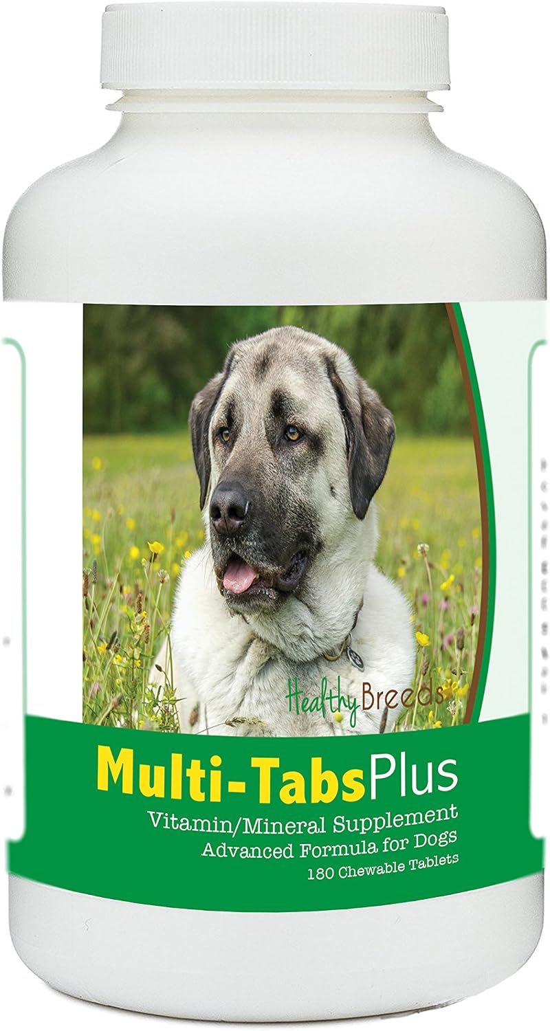 Healthy Breeds Anatolian Shepherd Dog Multi-Tabs Plus Chewable Tablets 180 Count - görsel 1