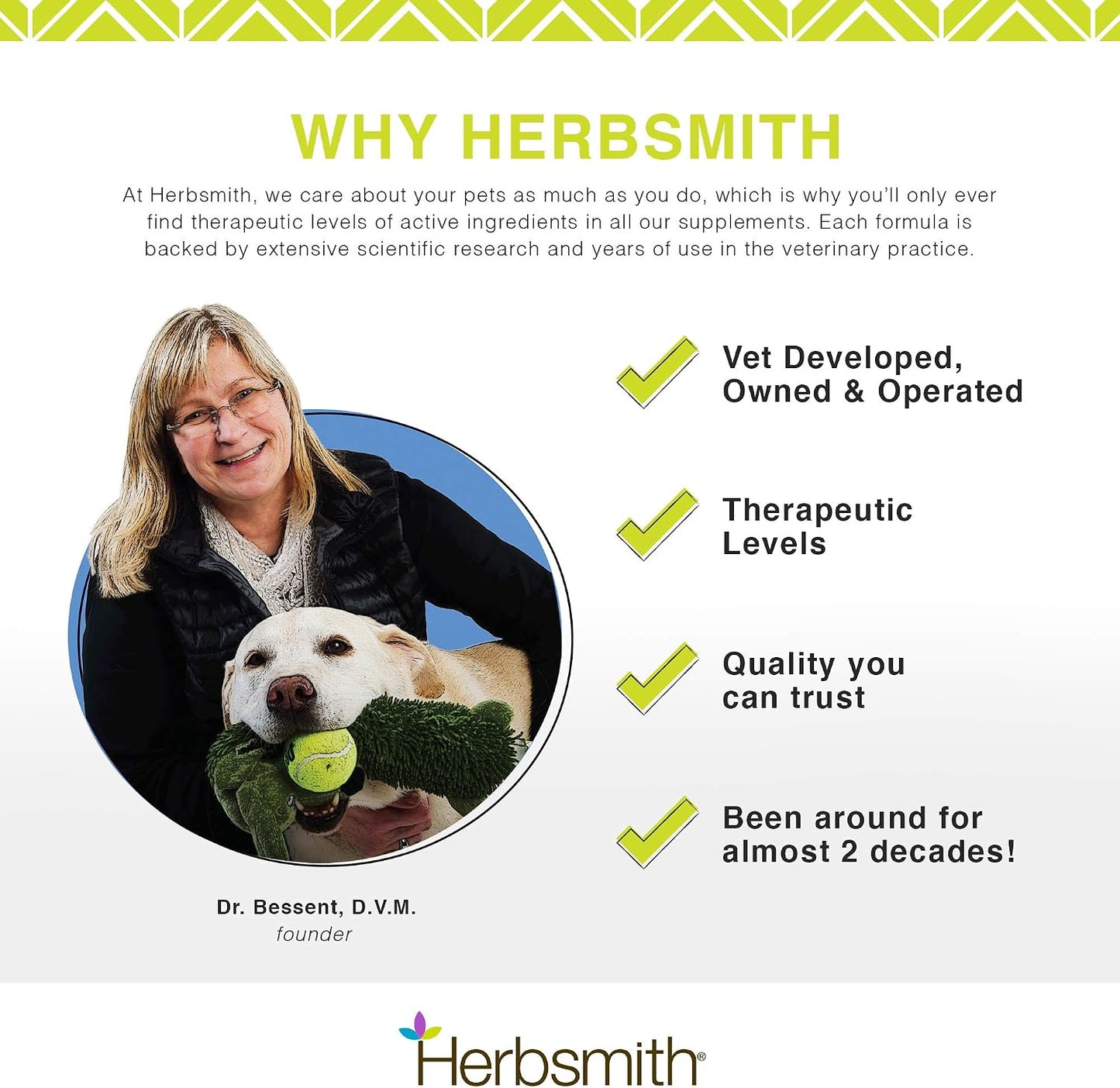 Herbsmith Immune Support for Dogs - 75g Powder - görsel 7