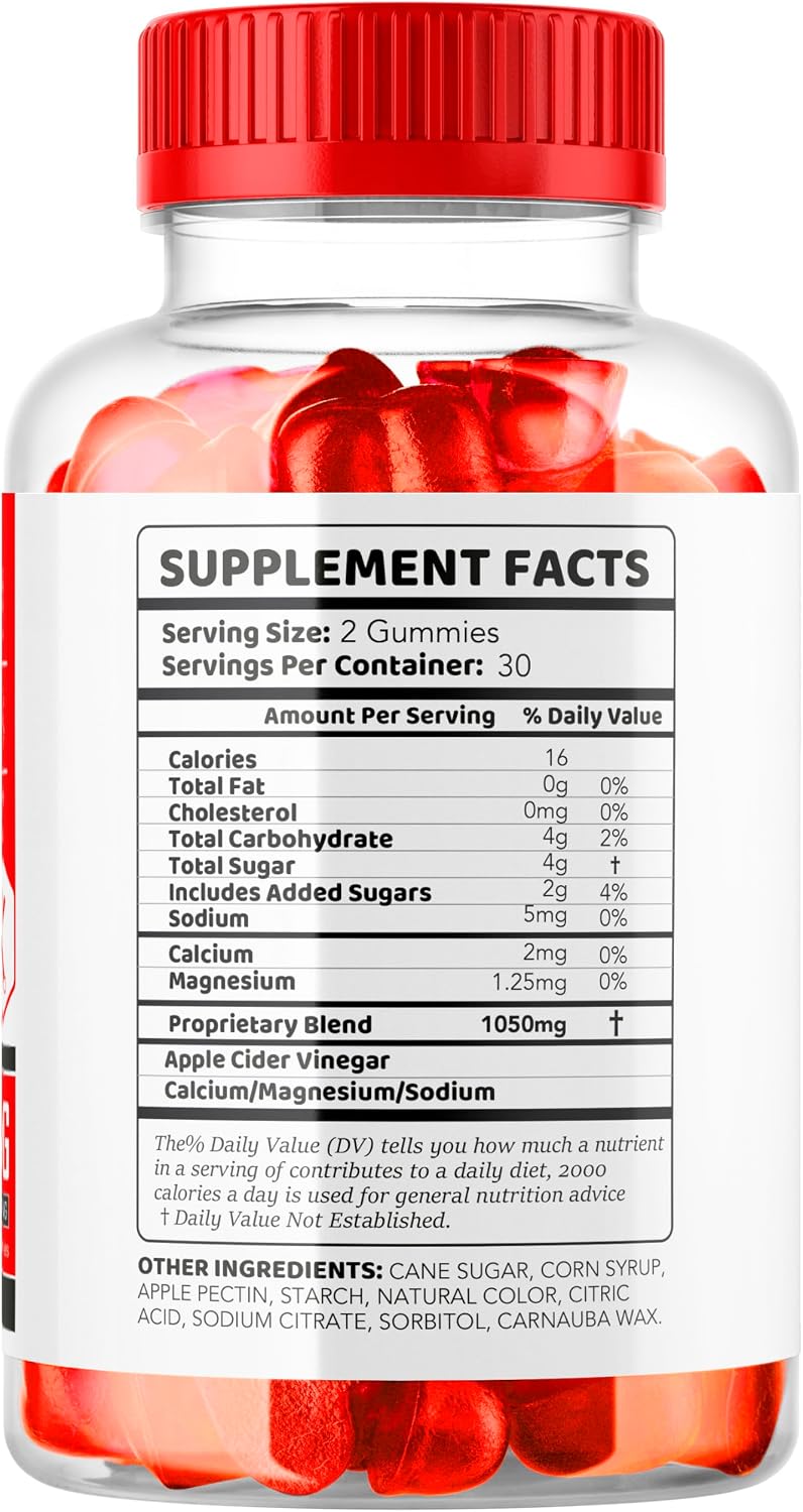 Trim Tummy Keto ACV Gummies 1050mg - görsel 6