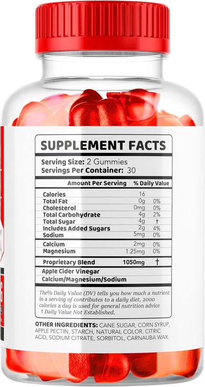Trim Tummy Keto ACV Gummies 1050mg