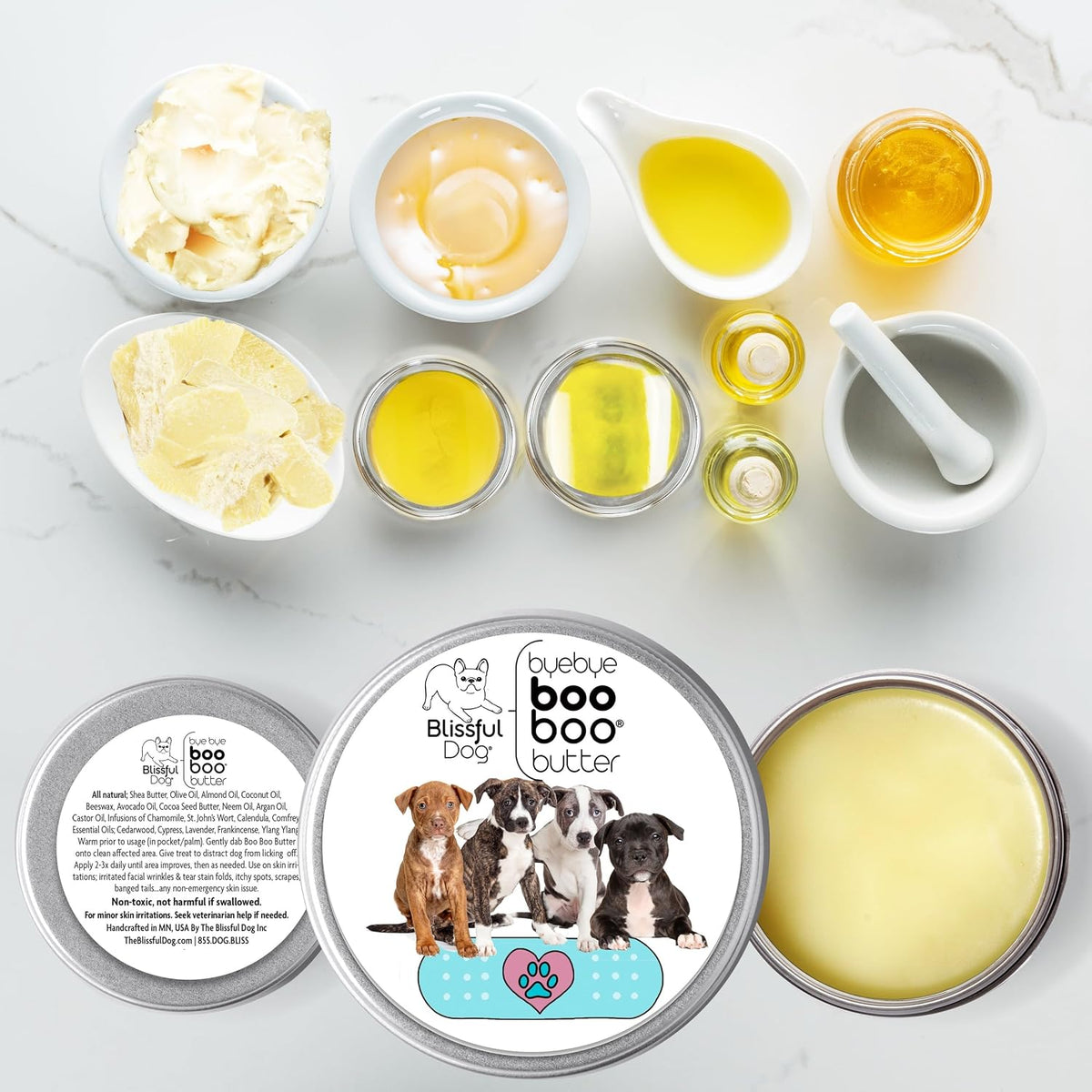 The Blissful Dog Boo Boo Butter for Dogs – 4 oz - görsel 2