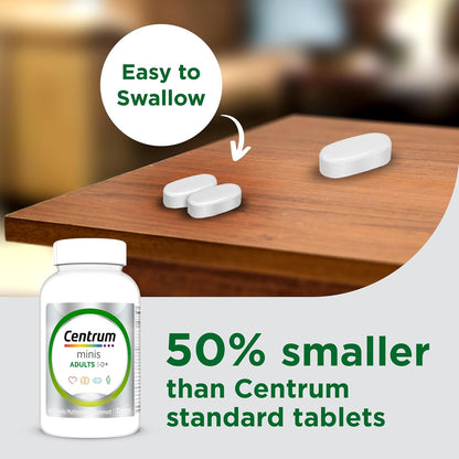 Centrum Minis Silver Multivitamin for Adults 50 Plus - 320 Tablets