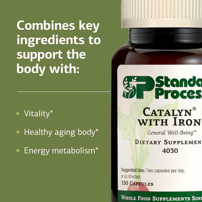 Standard Process Catalyn with Iron - 150 Capsules