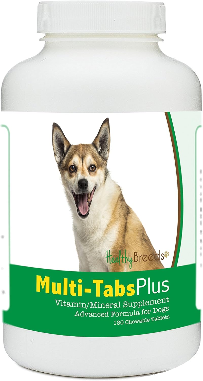 Healthy Breeds Norwegian Lundehund Multi-Tabs Plus Chewable Tablets 180 Count - görsel 1
