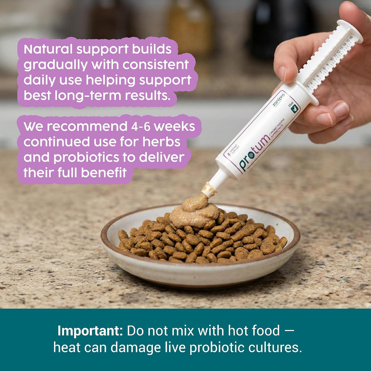Protum Probiotic Paste for Dogs - Advanced Prebiotic Formula for Digestive Support - görsel 7