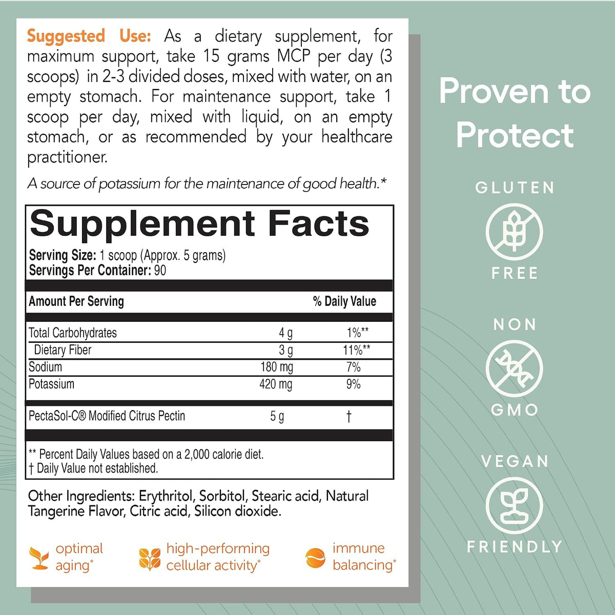 ecoNugenics Brain Health Supplement Bundle – PectaSol Modified Citrus Pectin Fibre + HonoPure Magnolia Bark Extract — Nootropic Pack for Sleep, Stress Relief, Cognitive Function, GABA Support - görsel 4