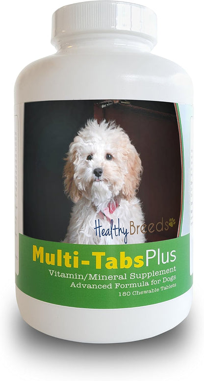 Healthy Breeds Cockapoo Multi-Tabs Plus Chewable Tablets 180 Tablets