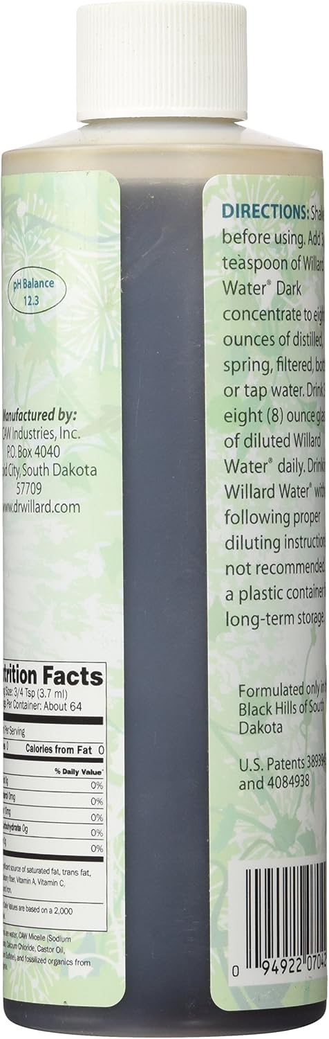 Willard Water XXX Dark Multi-Vitamin, 237 ml - görsel 3
