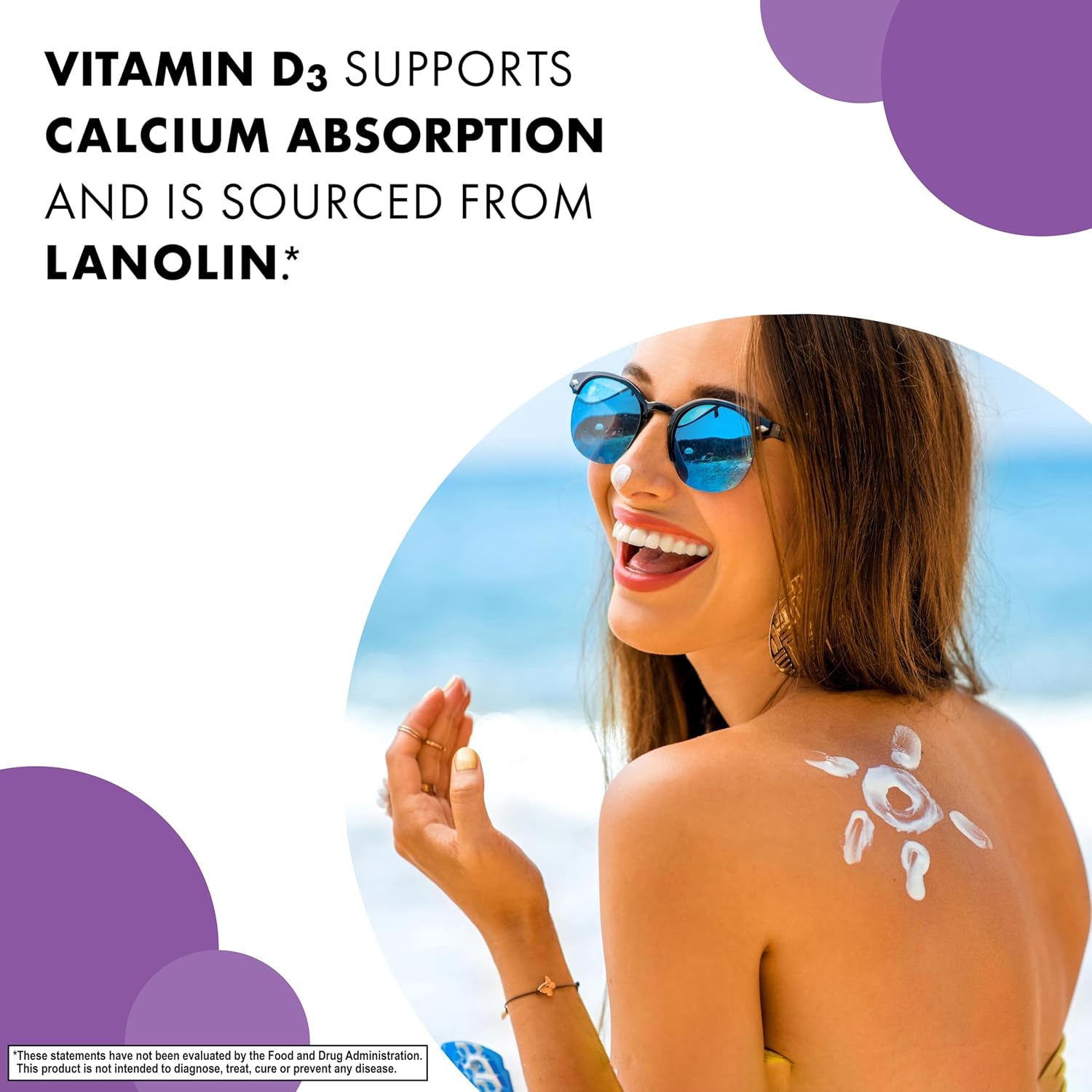 Bluebonnet Nutrition Vitamin D3 5000 IU - 60 Vegetable Capsules - görsel 3