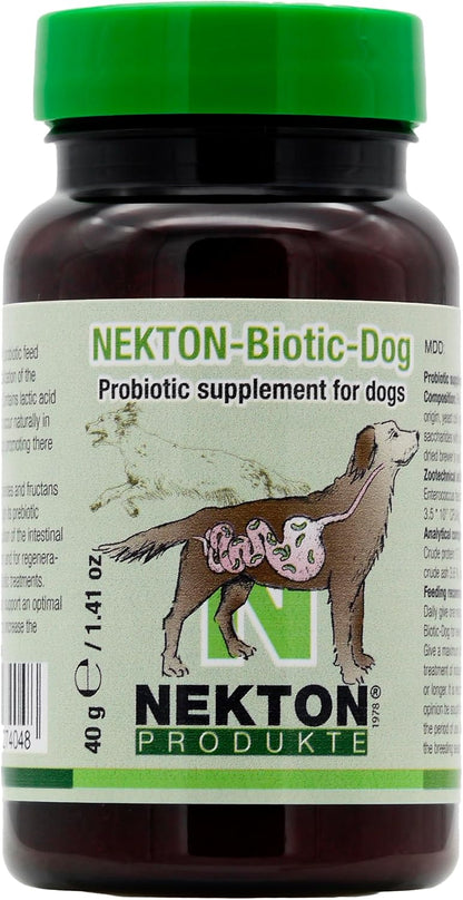 Nekton Biotic-Dog Probiotic Supplement for Dogs, 80g