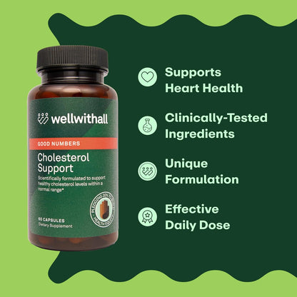 WellWithAll Cholesterol Support Supplement