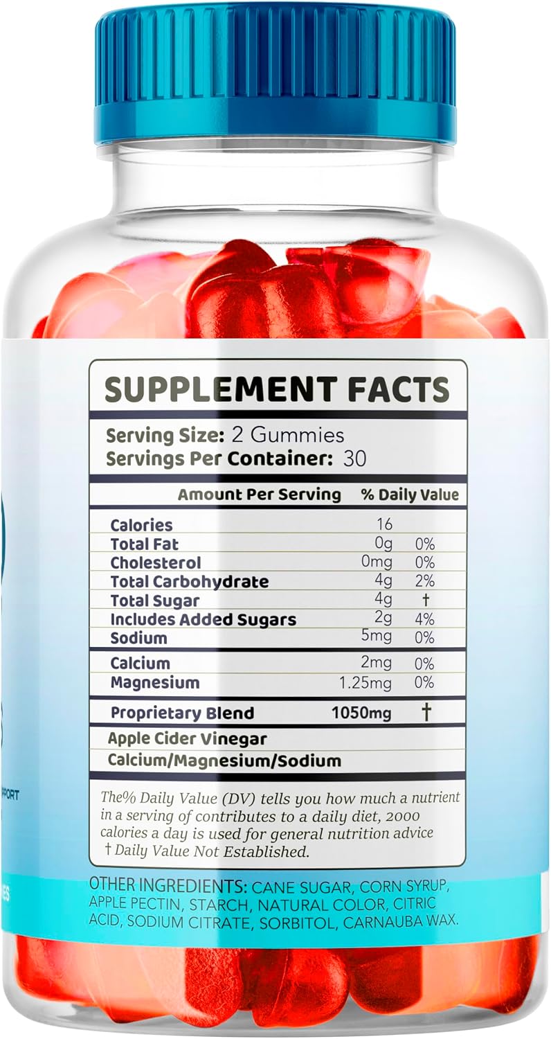 Keto Genesis Keto ACV Gummies Advanced - Apple Cider Vinegar Gummies, 3 Pack (180 Gummies) - görsel 7