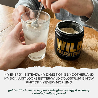 Colostrum Powder Unflavoured – Grass Fed Bovine Colostrum Supplement