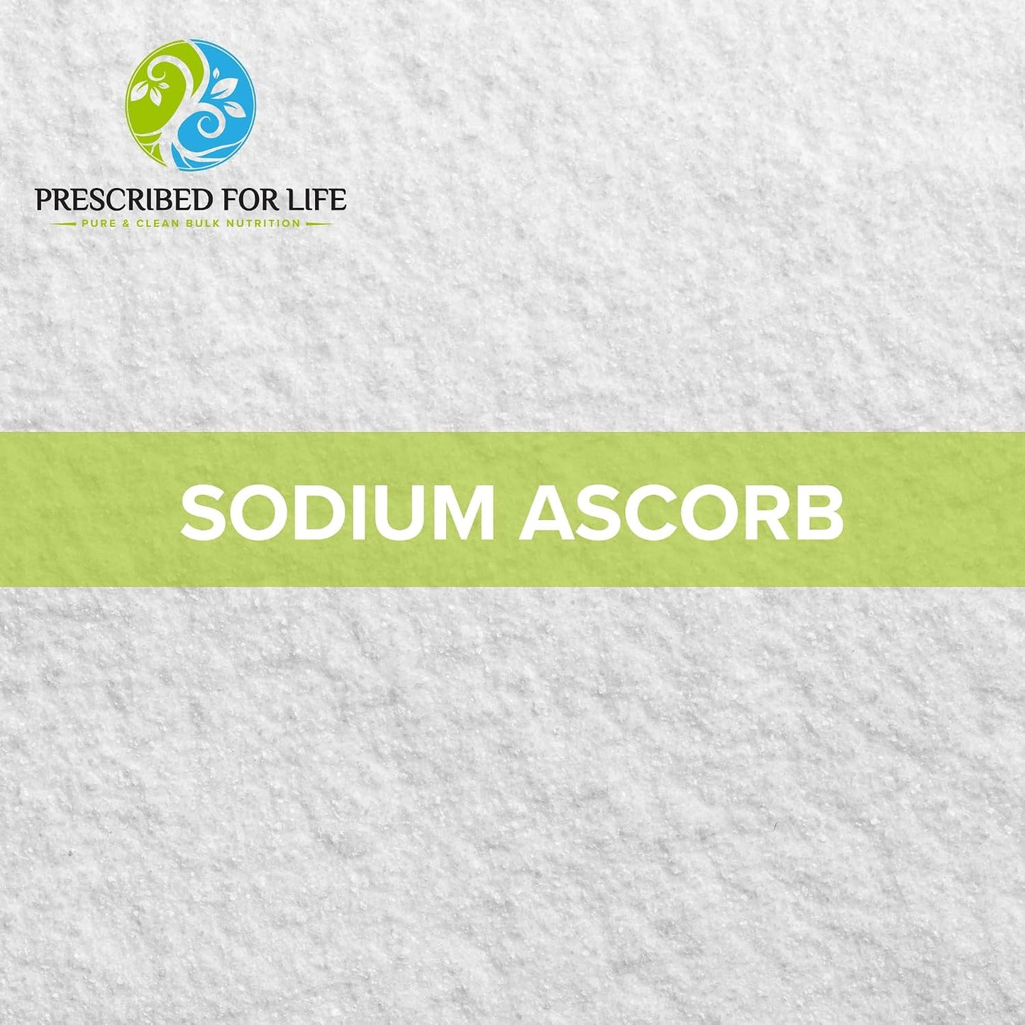 Prescribed For Life Sodium Ascorbate Powder, Natural USP Buffered Vitamin C Powder, Ascorbic Acid (340g) - görsel 2
