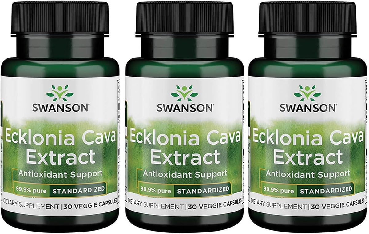 Swanson Ecklonia Cava Extract 53 Milligrams 30 Veg Capsules - görsel 8