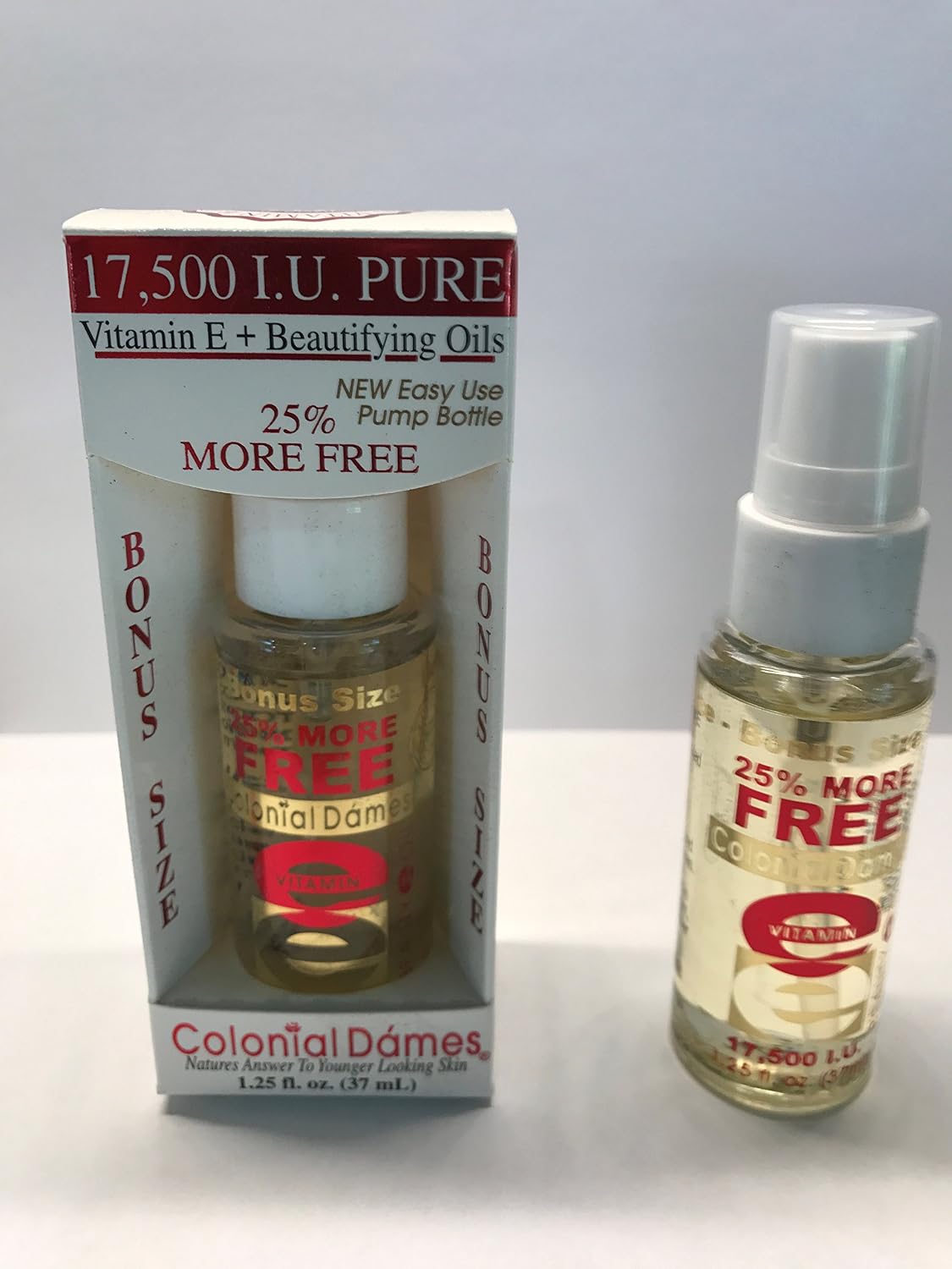 Colonial Dames 17,500 IU Vitamin E Day & Night Antioxidant Skin Therapy Oil - görsel 1