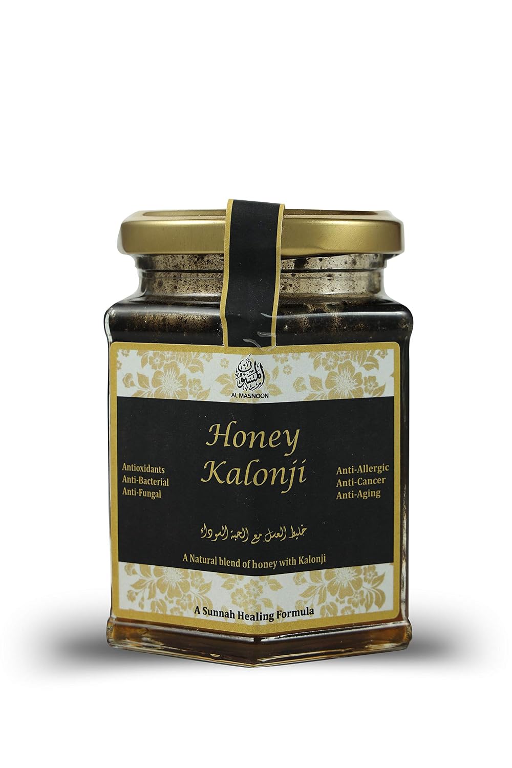 AL MASNOON Black Seed with Pure Honey - 300g (Pack of 1) - görsel 1