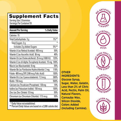 Nature Made Women's Multivitamin Gummies, 150 Count