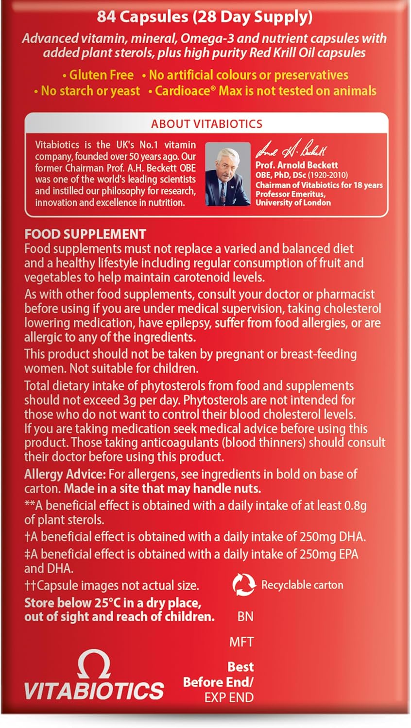 Cardioace Max – 84 Capsules - görsel 9