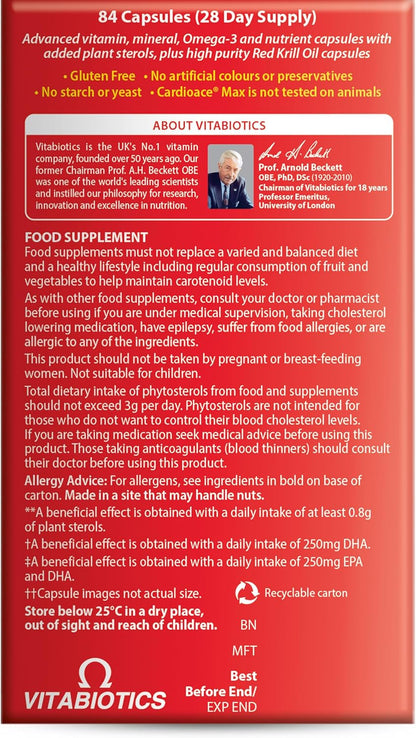 Cardioace Max – 84 Capsules