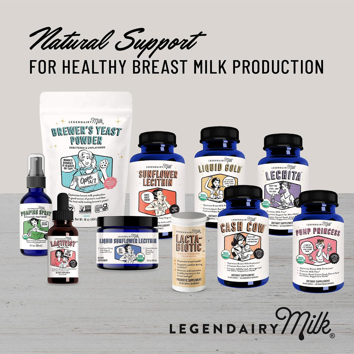 Legendairy Milk Lacta-Biotic Breastfeeding Probiotic - 30 Capsules - görsel 7