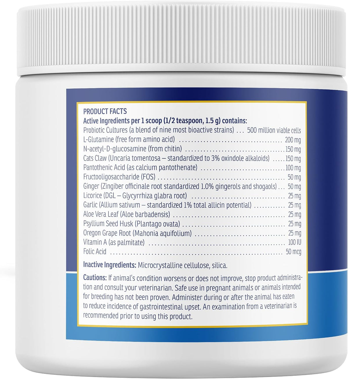 Rx Vitamins NutriGest - Dog Probiotics for Digestive Health & Cat Probiotic Powder - 132 g - görsel 7