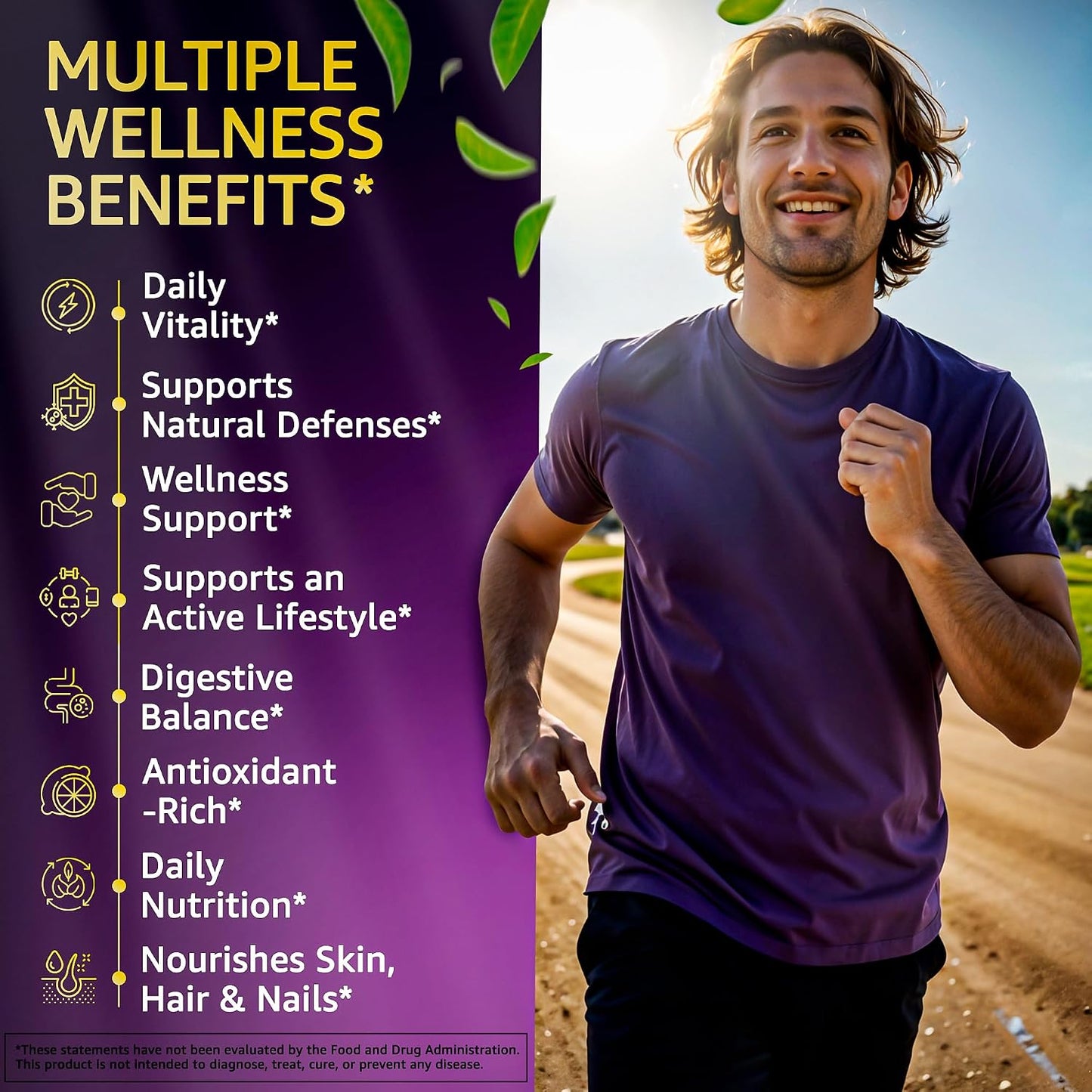 Sea Moss Capsules – 17-in-1 Blend with Black Seed Oil, Ashwagandha, Bladderwrack, Burdock Root, Turmeric, Vitamin D3 K2 C for Daily Health – Multimineral Supplement for Men & Women – 120 Capsules - görsel 4
