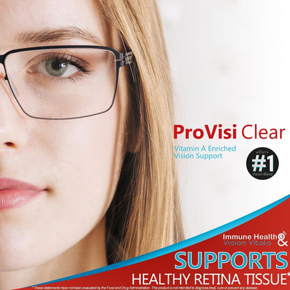 Pro VisiClear for Eyes – Vitamin A Enriched Eye Health Supplement with Lutein and Zeaxanthin