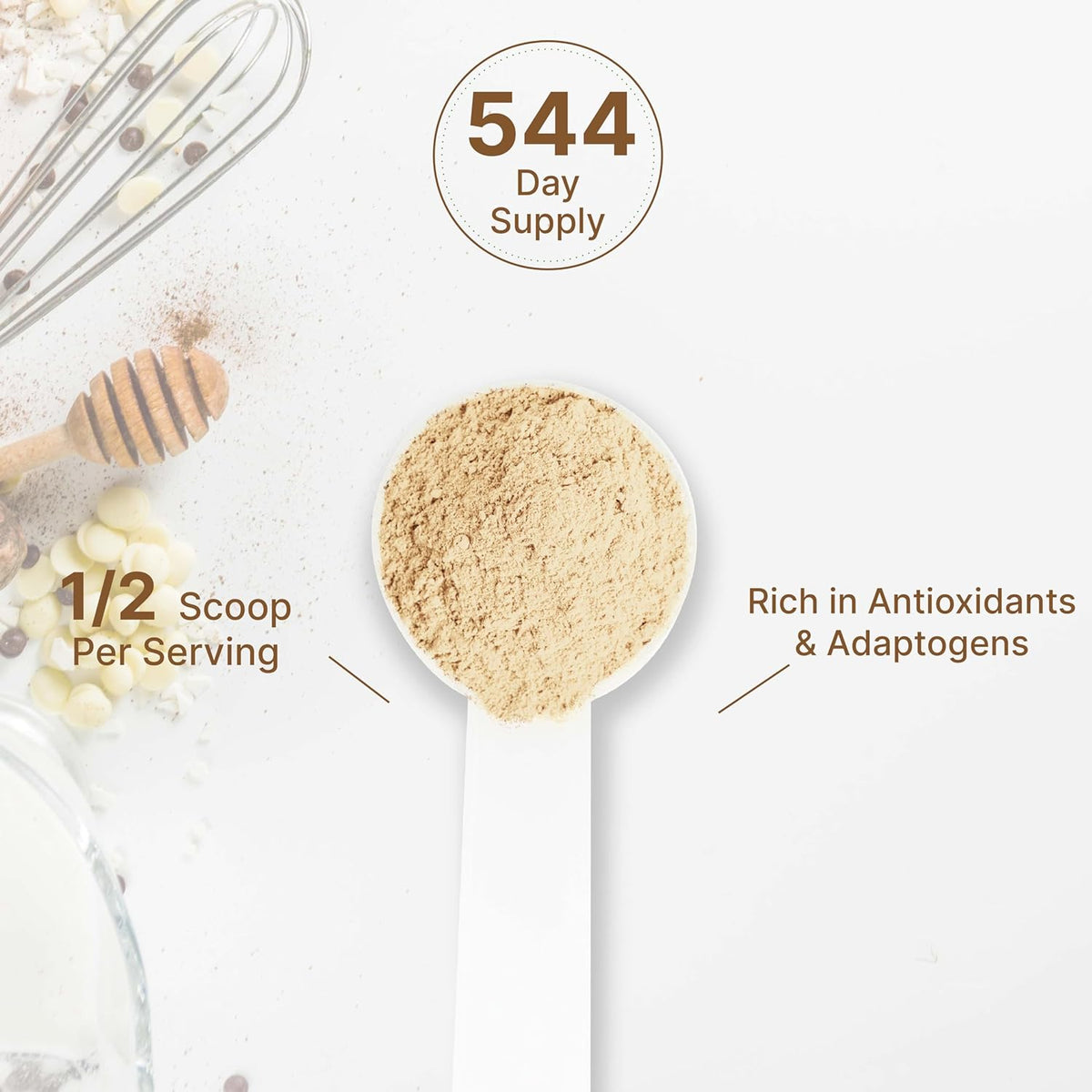 Organic Peruvian Maca Root Powder, 1.36 kg (3 lbs) – Easily Digested Gelatinised Form – Herbal Superfood Supplement for Men & Women – Supports Energy & Vitality – Non-GMO - görsel 5