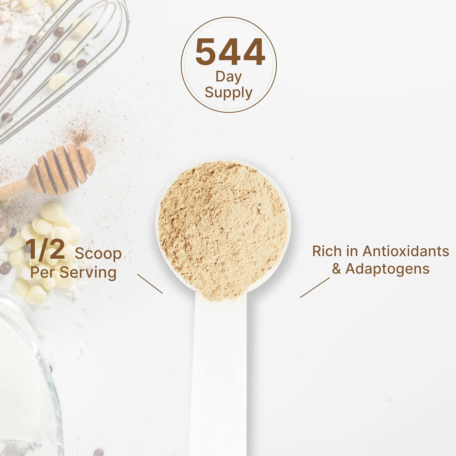 Organic Peruvian Maca Root Powder, 1.36 kg (3 lbs) – Easily Digested Gelatinised Form – Herbal Superfood Supplement for Men & Women – Supports Energy & Vitality – Non-GMO - görsel 5