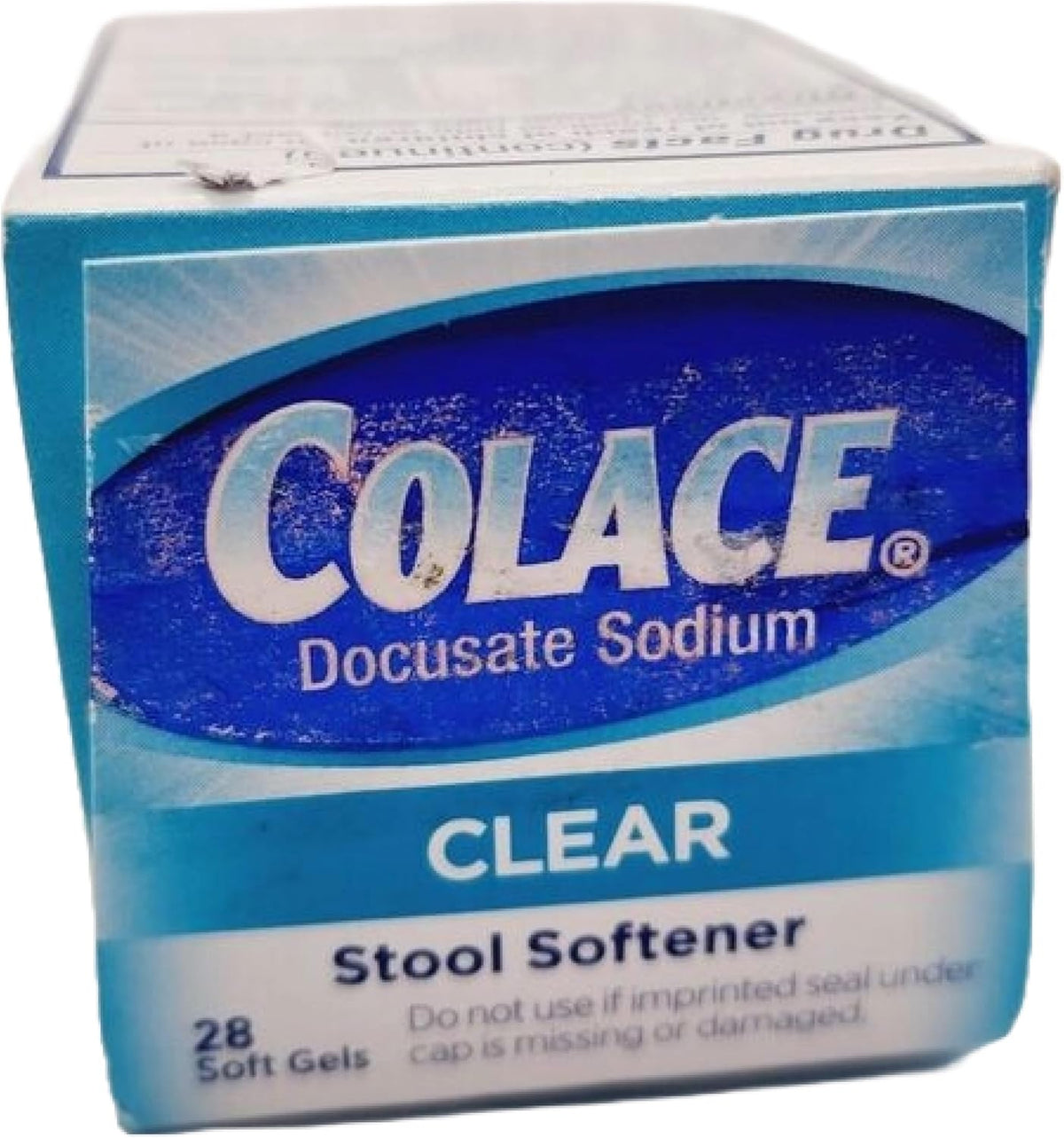 Colace Clear Docusate Sodium Stool Softener 50mg, 28 Count Per Box (3 Pack) - 84 Softgels - görsel 5
