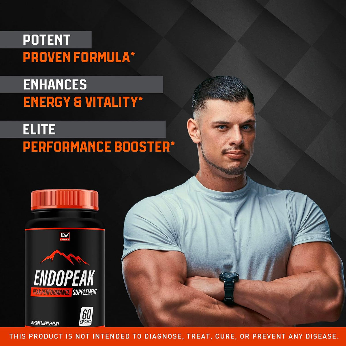 (3 Pack) Endopeak - Endopeak for Men, Endopeak Capsules, Endopeak Male Performance, Endopeak Supplement, Endopeak Reviews, 180 Capsules for 3 Months - görsel 3