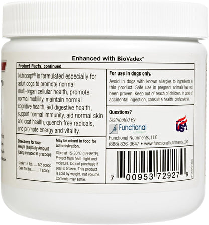 Nutrocept Adult Dog Supplement and Organ – Energy and Vitality: Helps support normal energy levels for an active – Image 4