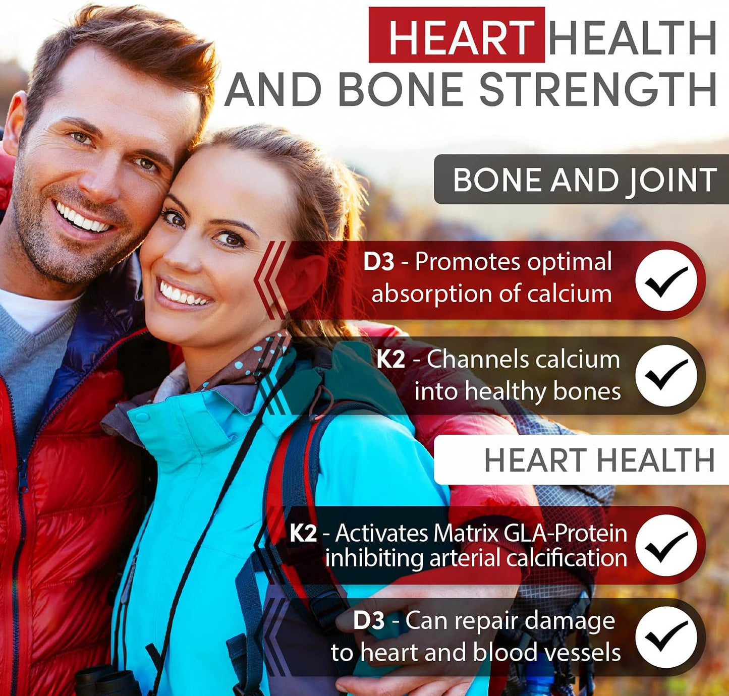 Arthur Andrew Medical KD Ultra – Vitamin D3 & K2 Food Supplement for Immune System, Heart, and Bone Health, 30 Capsules - görsel 3