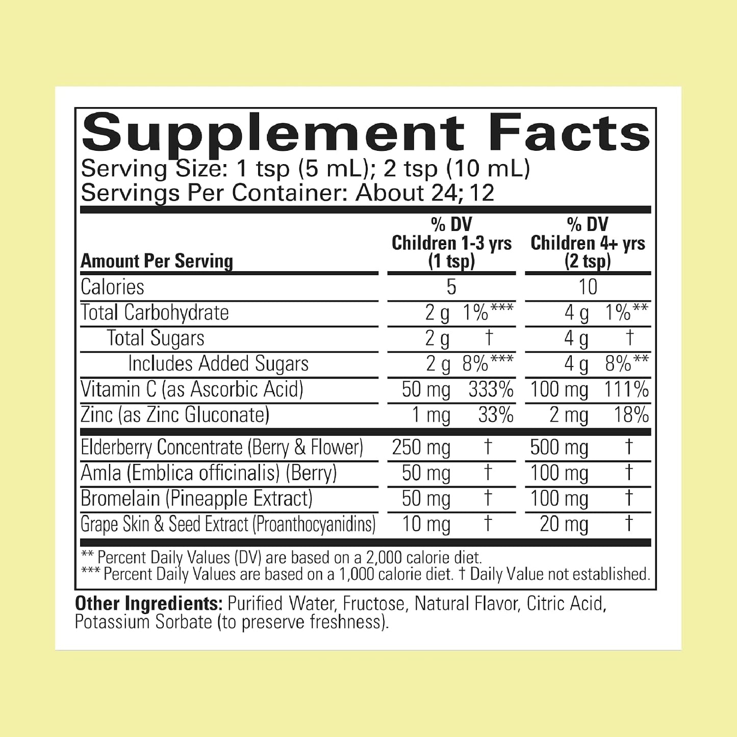 CHILDLIFE ESSENTIALS Aller-Care - Natural Liquid Relief for Children & Toddlers, Seasonal Support Syrup with Elderberry, Zinc, Bromelain & Vitamin C, Immune Support Formula - 118 ml - görsel 2